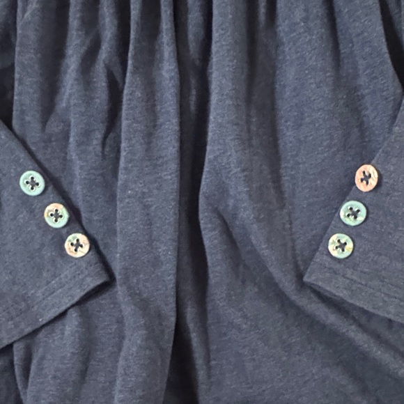 Matilda Jane Deep Blue Ruffle Dress - Picture 3 of 3